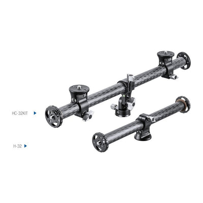 Leofoto Carbon Fibre Cross Bar Mount System H-32+HC-32 Kit