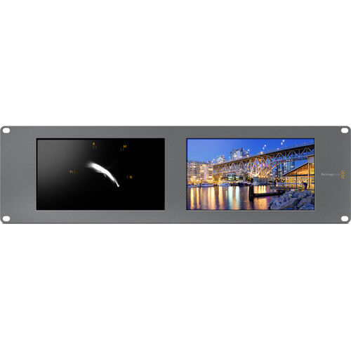 Blackmagic Design SmartScope Duo 4K Rack-Mounted Dual 6G-SDI Monitors image 7