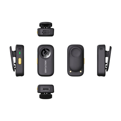 Hollyland Lark A2 Solo Wireless Microphone (Space Gray, USB-C RX)