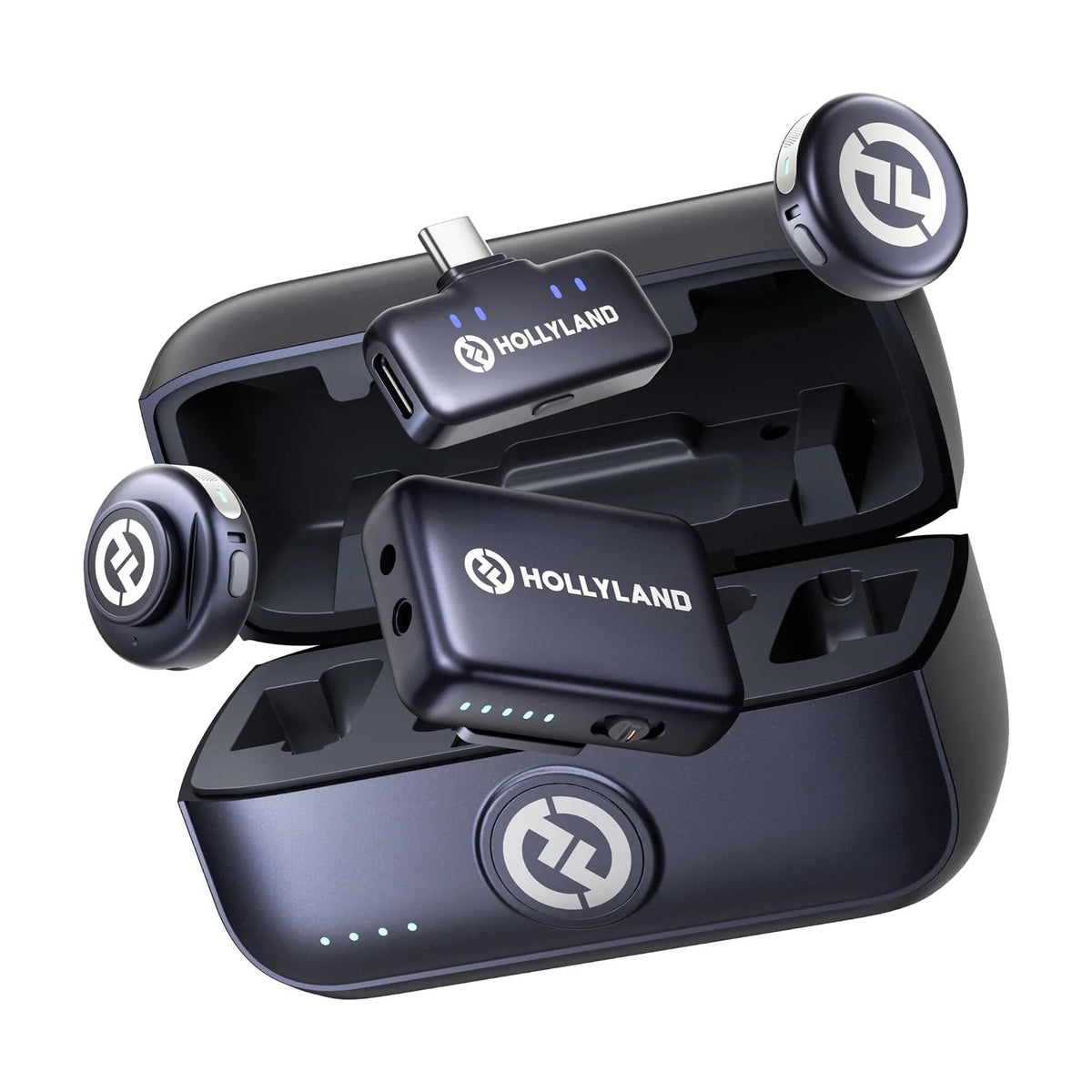 Hollyland Lark M3 Wireless Microphone Kit 2TX+2RX