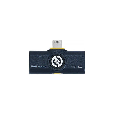 Hollyland LARK M2 Wireless Receiver with Lightning Connector for iOS Devices (2.4 GHz, Shine Charcoal) image 1