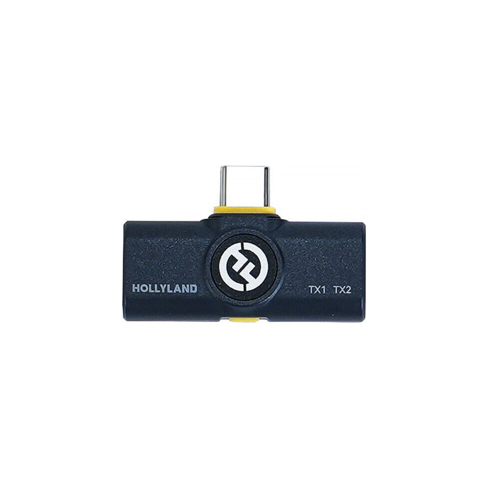 Hollyland LARK M2 Wireless Receiver with USB-C Connector for Mobile Devices (2.4 GHz, Shine Charcoal) image 1