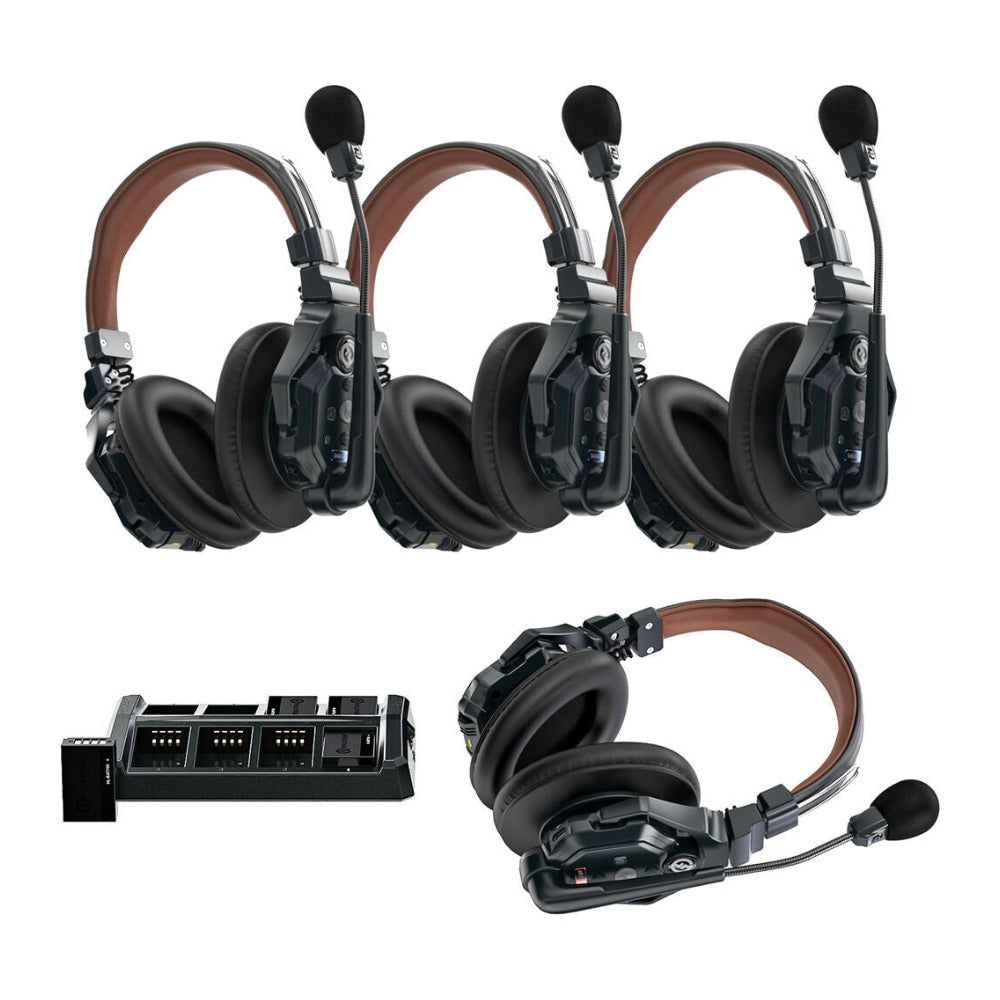 Hollyland Solidcom C1 Pro 4-Person Dual-Ear Noise Cancelling Headset Intercom image 1