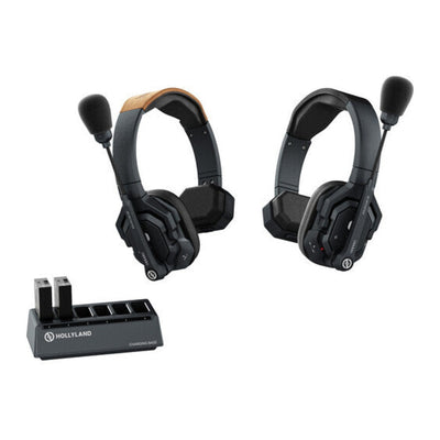 Hollyland Solidcom SE Global 2S 2-Person Full-Duplex Single-Ear Noise-Cancelling Headset Intercom System (2.4 GHz) image 1