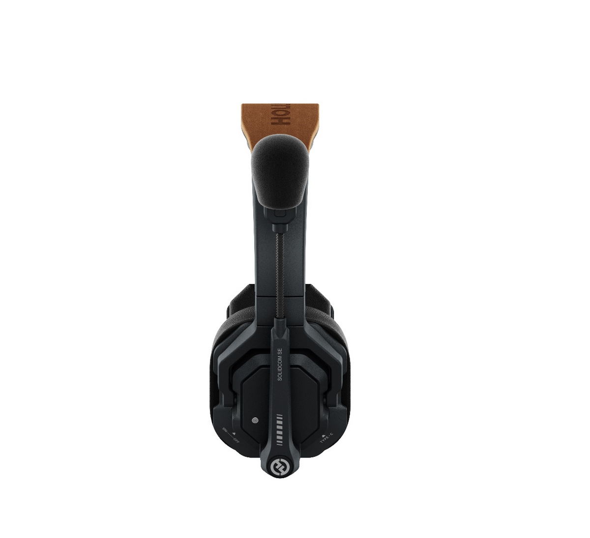 Hollyland Solidcom SE Global 4S 4-Person Full-Duplex Single-Ear Noise-Cancelling Headset Intercom System (2.4 GHz) image 4
