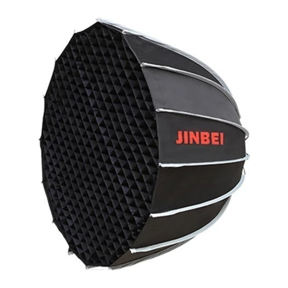 JINBEI 120cm Quick Fold Deep Parabolic Softbox With Grid - Bowens