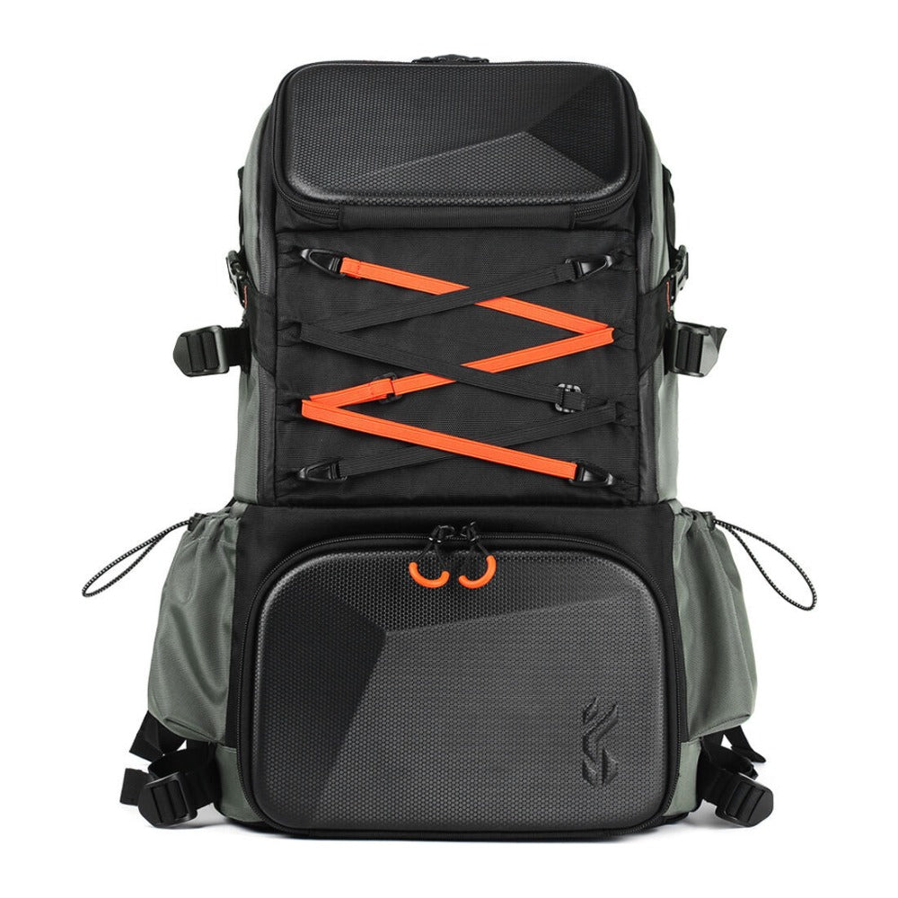 KF Concept Pro DSLR Camera and Laptop Backpack 33L with Shoulder Bag