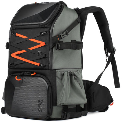 KF Concept Pro DSLR Camera and Laptop Backpack 33L with Shoulder Bag