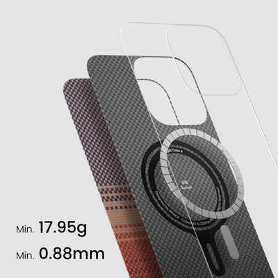 PITAKA Aramid Fibre Ultra-Slim Case for iPhone 16 Pro Sunset