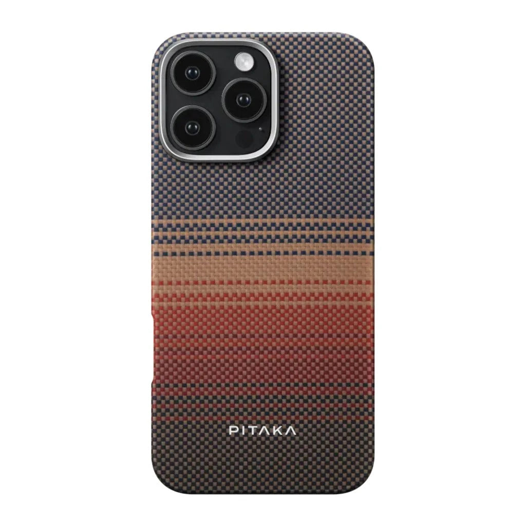 PITAKA Aramid Fibre Ultra-Slim Case for iPhone 16 Pro Max Sunset