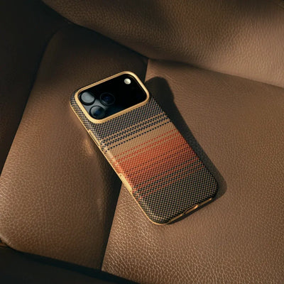 PITAKA Aramid Fibre UltraGuard Case for iPhone 17 Pro Sunset