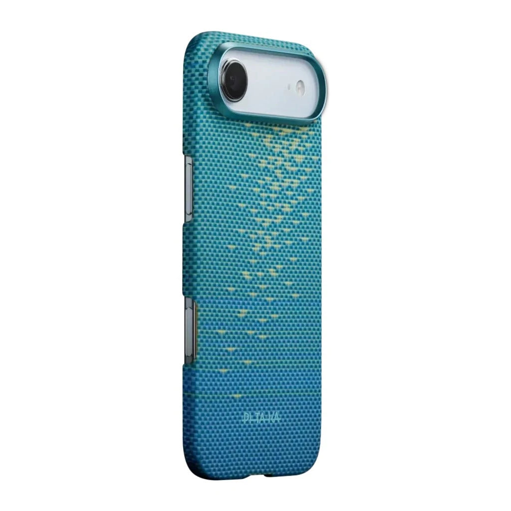 PITAKA Aramid Fibre Ultra-Slim Case for iPhone Air Lucid Blue