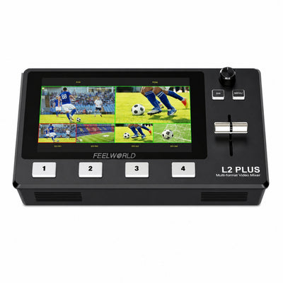 Feelworld HDMI Live Stream Switcher with Built-In 5.5" LCD Monitor