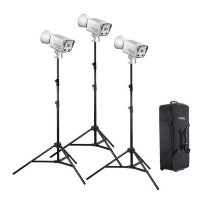 Godox Litemons LA300Bi Bi-Color LED Monolight (3-Light Kit) image 1