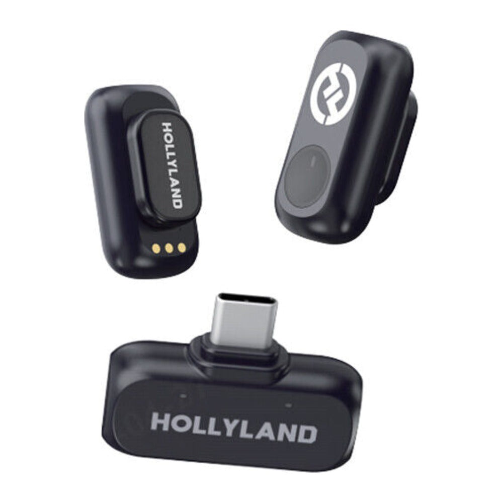 Hollyland Lark A1 Wireless Microphone Set with USB-C Connector image 1