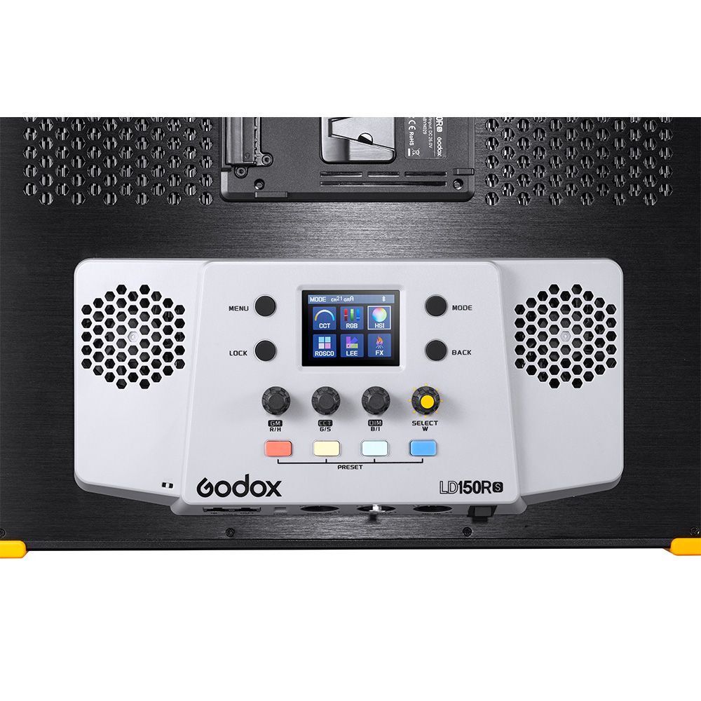 Godox LD150RS 150W RGB Panel Light Inc Barndoors image 5