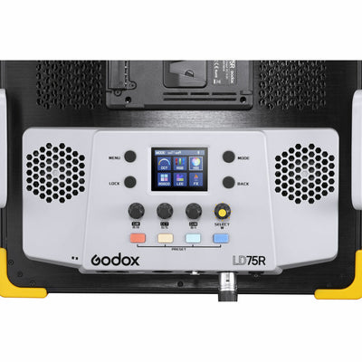 Godox LD75R 75W RGB Panel Light Inc Barndoors image 4