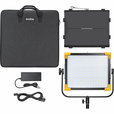 Godox LD75R 75W RGB Panel Light Inc Barndoors image 7