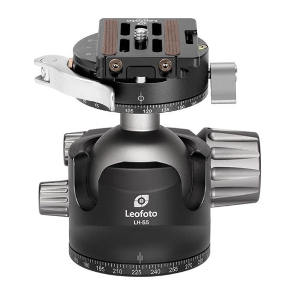 Leofoto LH-55PCL Dual Pan Quick Release Low Profile Ball Head