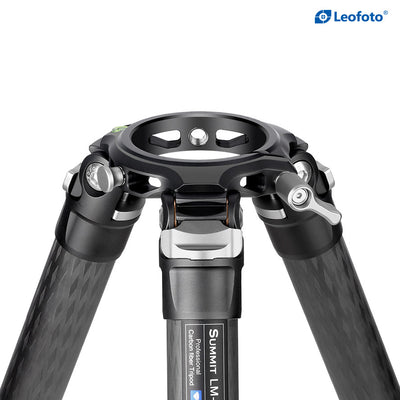 LEOFOTO LM-404CL Summit Series Carbon Fibre Video Tripod