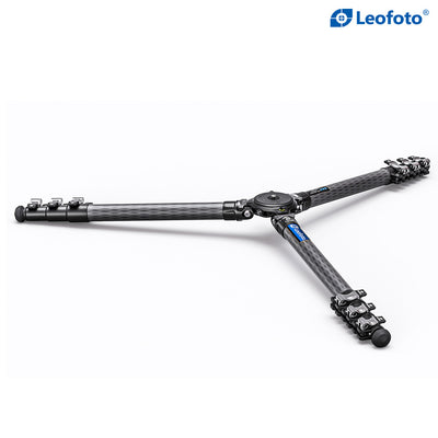 Leofoto LMR-364C Carbon Fibre Video Tripod with 75mm Bowl and Flat Base Adaptor