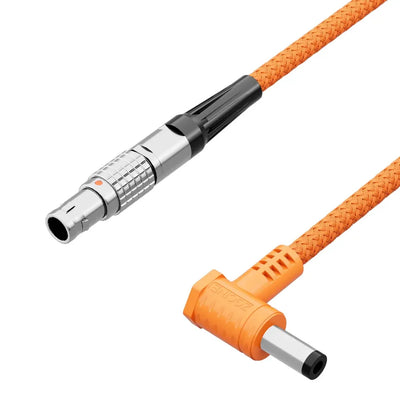 ZGCine LEMO Straight 2-Pin to DC 5.5x2.5 Power Braided Cable