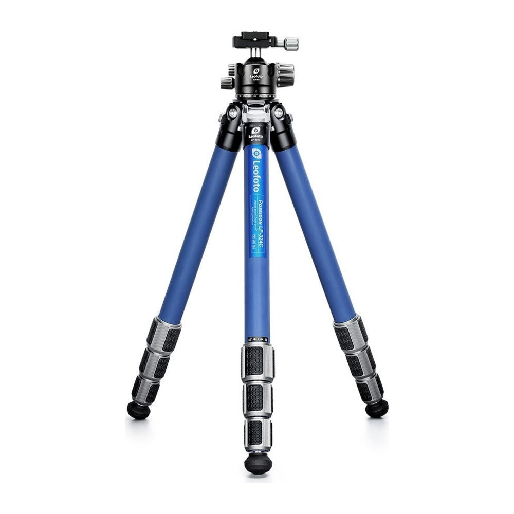 Leofoto LP-324C+LH-40 Poseidon Series Carbon Fibre Tripod Kit( Max. Payload 15KG)