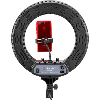 JINBEI LR-360 LED 14" Ring Light 3200-6500K Bi-Color LED Light