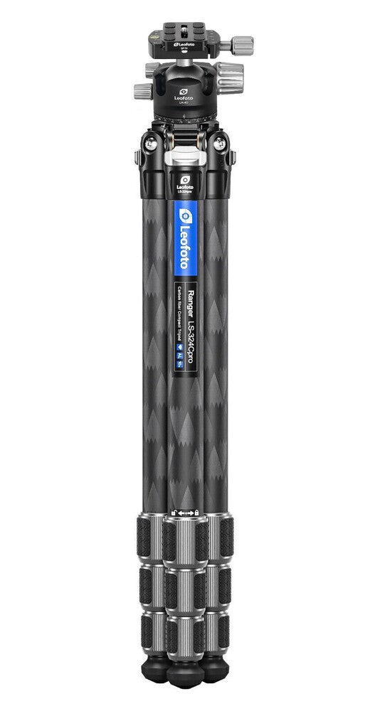 Leofoto Ranger Pro Series Cabon Fibre Tripod Kit LS-324C Pro+ LH40
