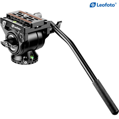 Leofoto Manba Series LV-284C+BV5 Carbon Fiber Video Tripod Kit with Flip Lock