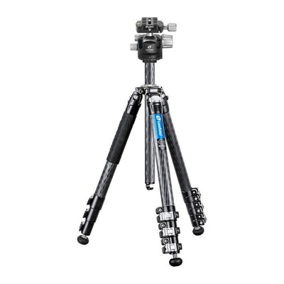 Leofoto Manba Carbon Fibre Tripod LV324C+LH40 With Flip Lock