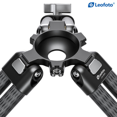 Leofoto LVC-253C+BV-15 Carbon Fiber Twin Leg Video Tripod Kit