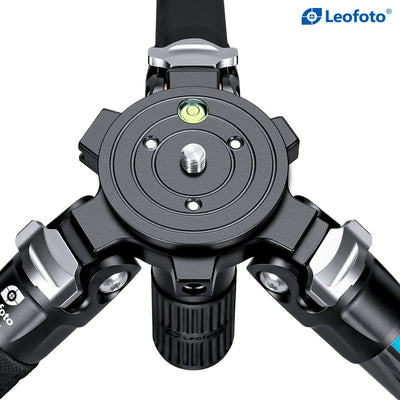 Leofoto Manba Series LVM-324C Carbon Fiber Video Tripod with Flip Lock