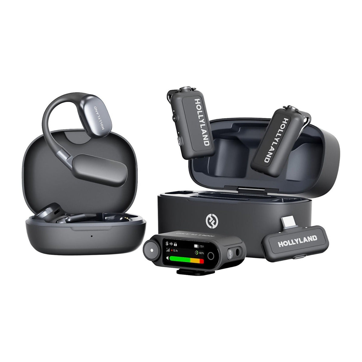 Hollyland Lark Max 2 Wireless Microphone Set Ultimate Combo Kit image 1