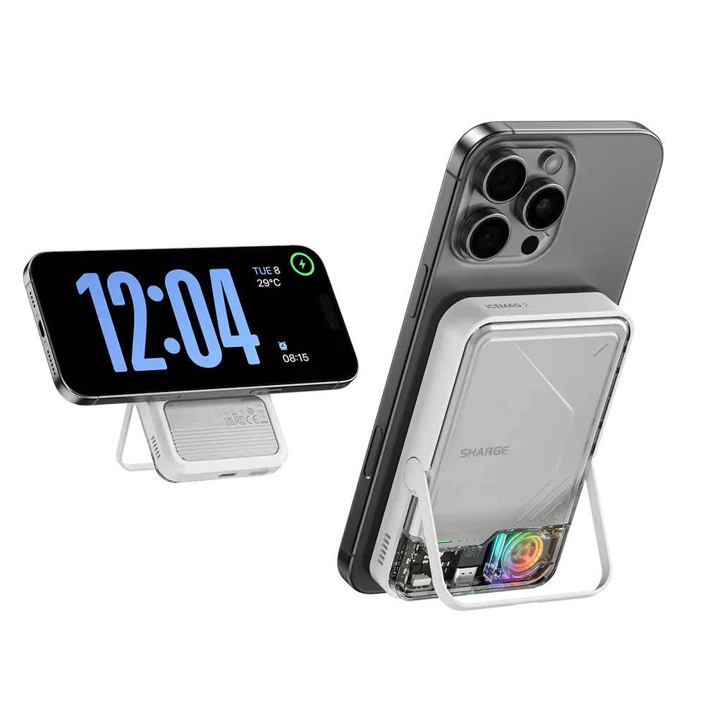 Sharge Sharge IceMag 2 Magnetic Power Bank for Smart Phones 10,000 mAh