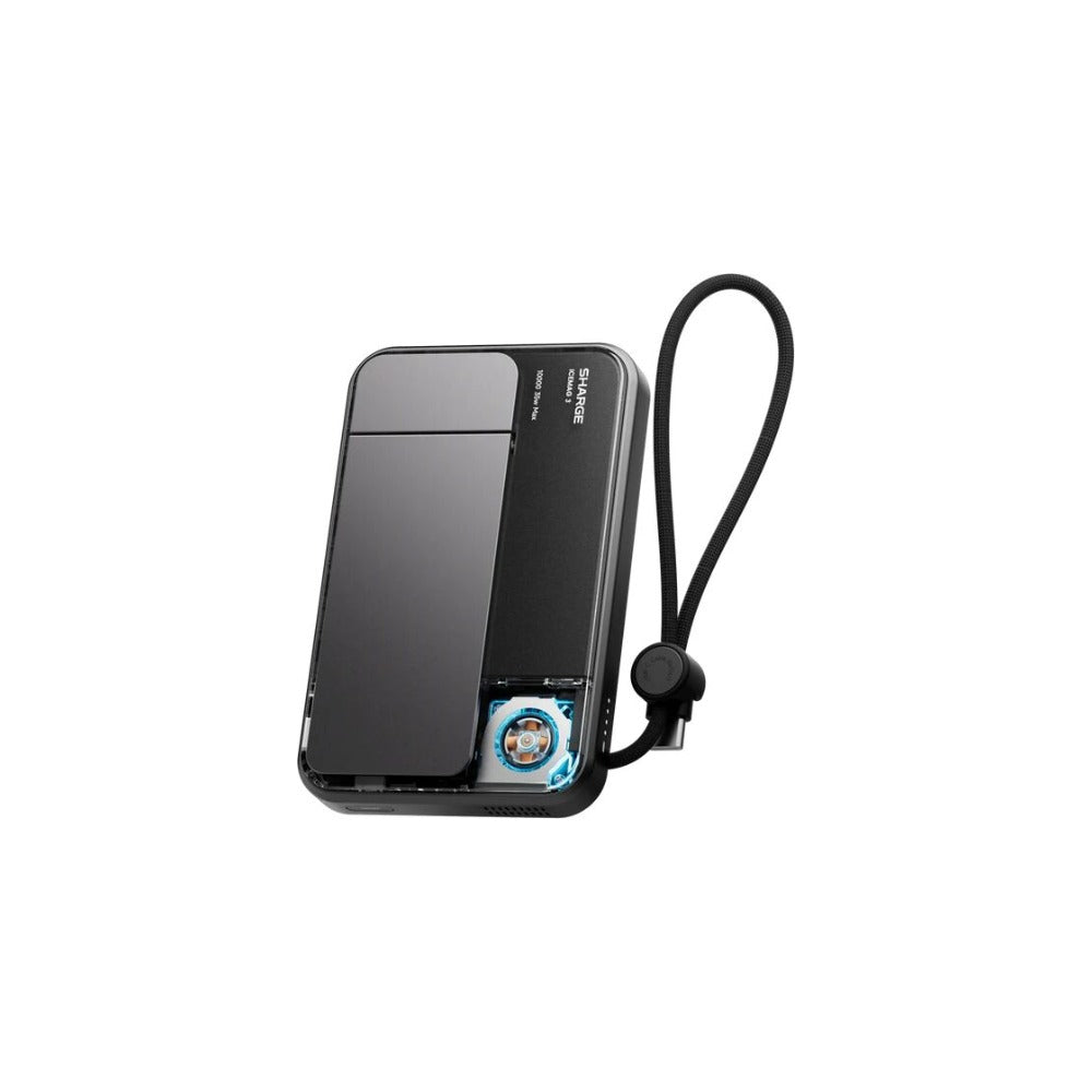 Sharge IceMag 3 Magnetic Power Bank 10000mAh - Black