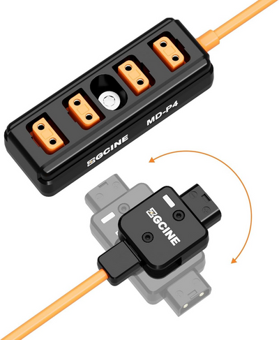 ZGCINE D-Tap to 4 Port Splitter Adapter