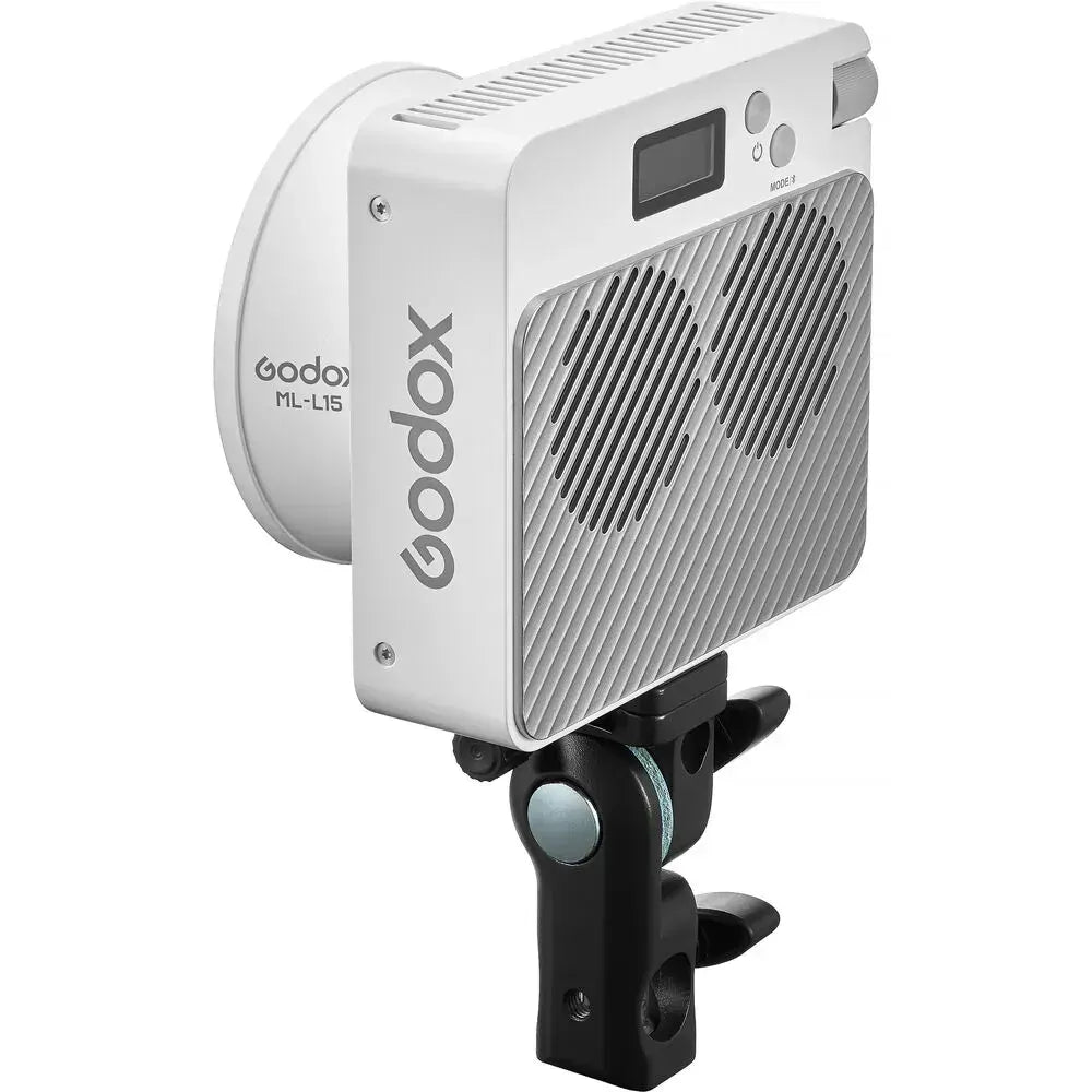 Godox ML100Bi Bi-Color Portable LED Light (36° Lens & V-Mount Handgrip Kit)