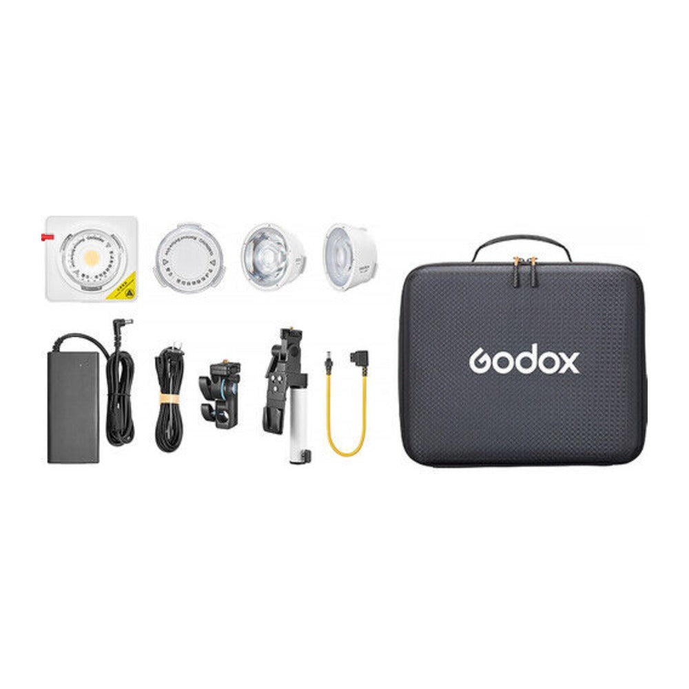 Godox ML100R RGB Portable LED Light Kit (36° Lens & V-Mount Handgrip) image 1