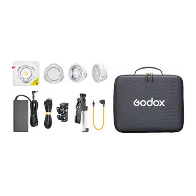 Godox ML100R RGB Portable LED Light Kit (36° Lens & V-Mount Handgrip) image 1