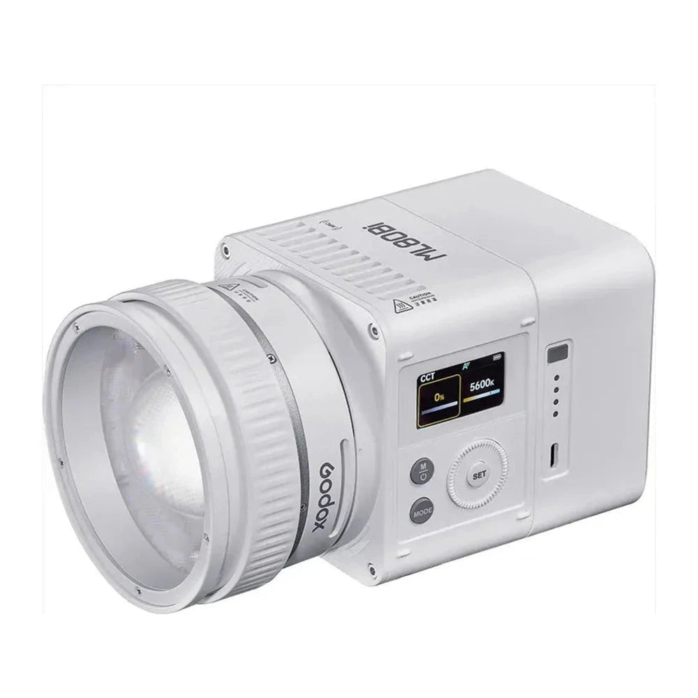 Godox ML80BI Bi-Colour COB LED Light With a Lion Battery image 1