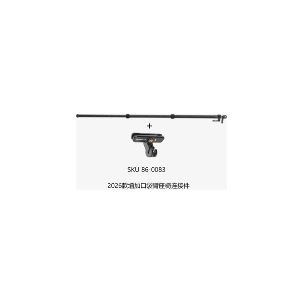 MOVMAX Selfie Stick w/ Rotatable Screw Swivel Mount（40-100cm/1.3-3.2ft）