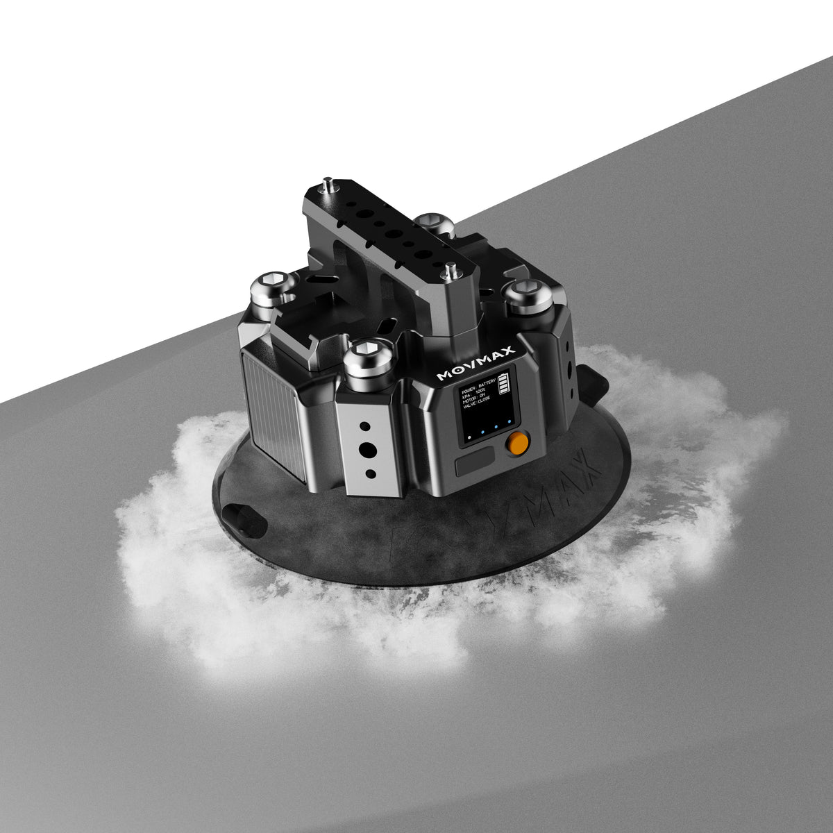 MOVMAX Solar Electronic Suction Cup with NATO Rail