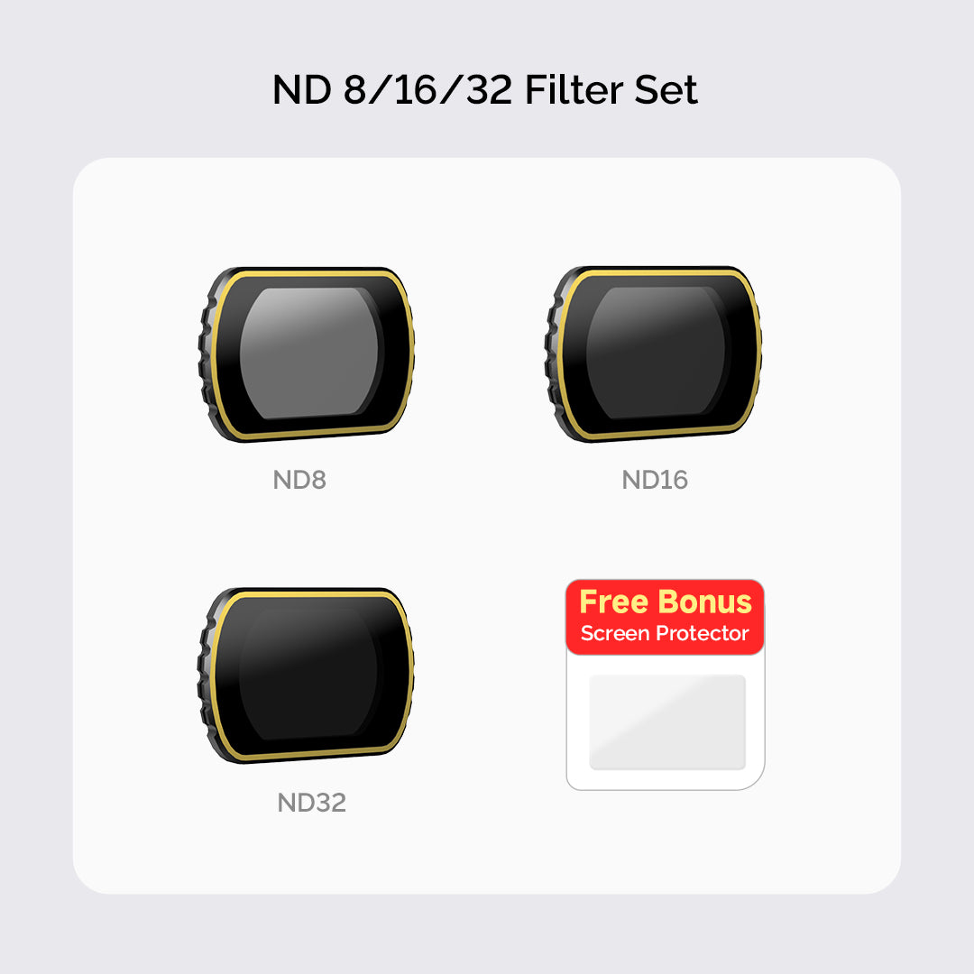 MOVMAX ND 8/16/32 Filter Set For DJI Pocket 3