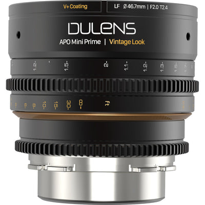 Dulens APO Mini Prime 58mm T2.4 Lens (PL Mount) Black