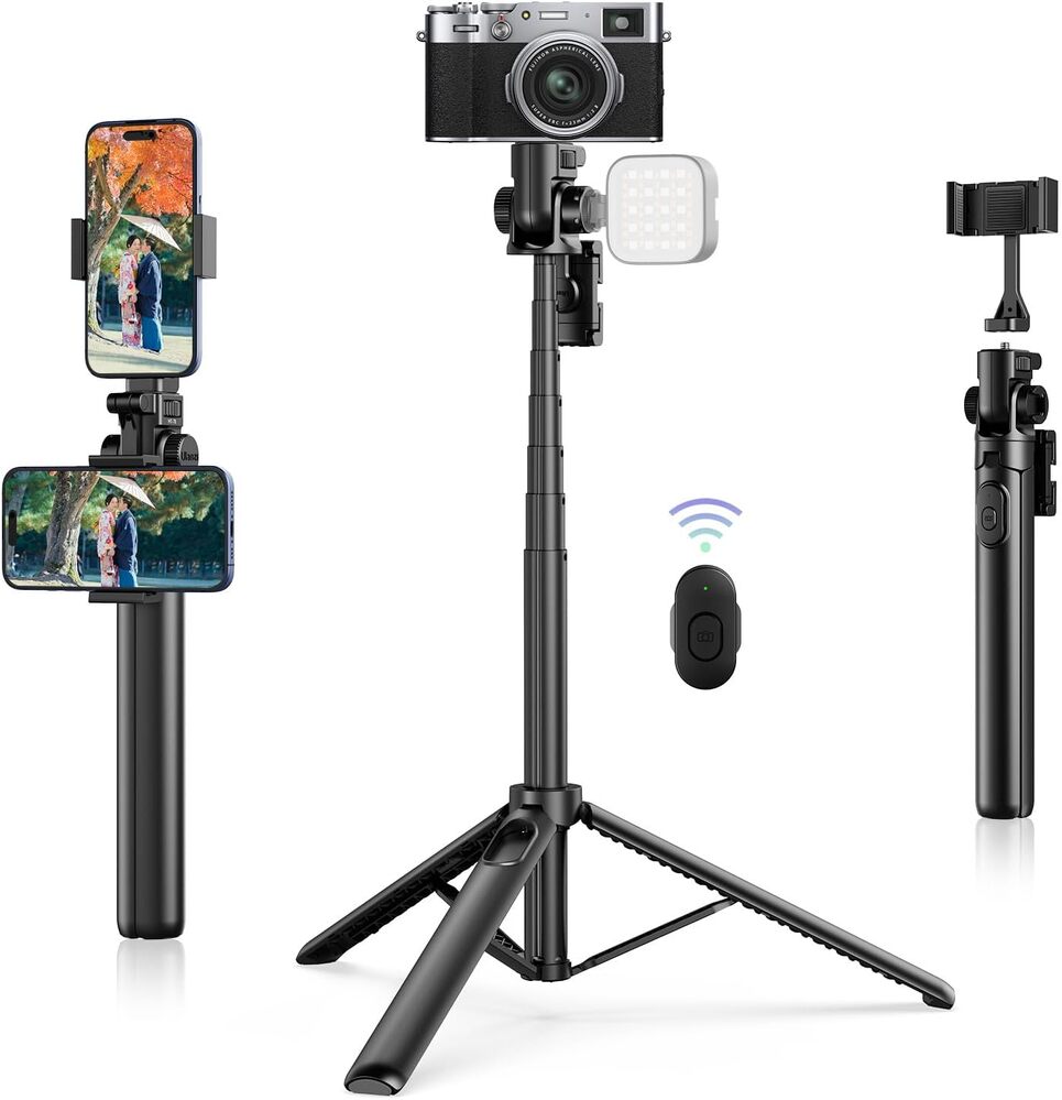 Ulanzi MT-70 Extendable Phone and Action Camera Tripod