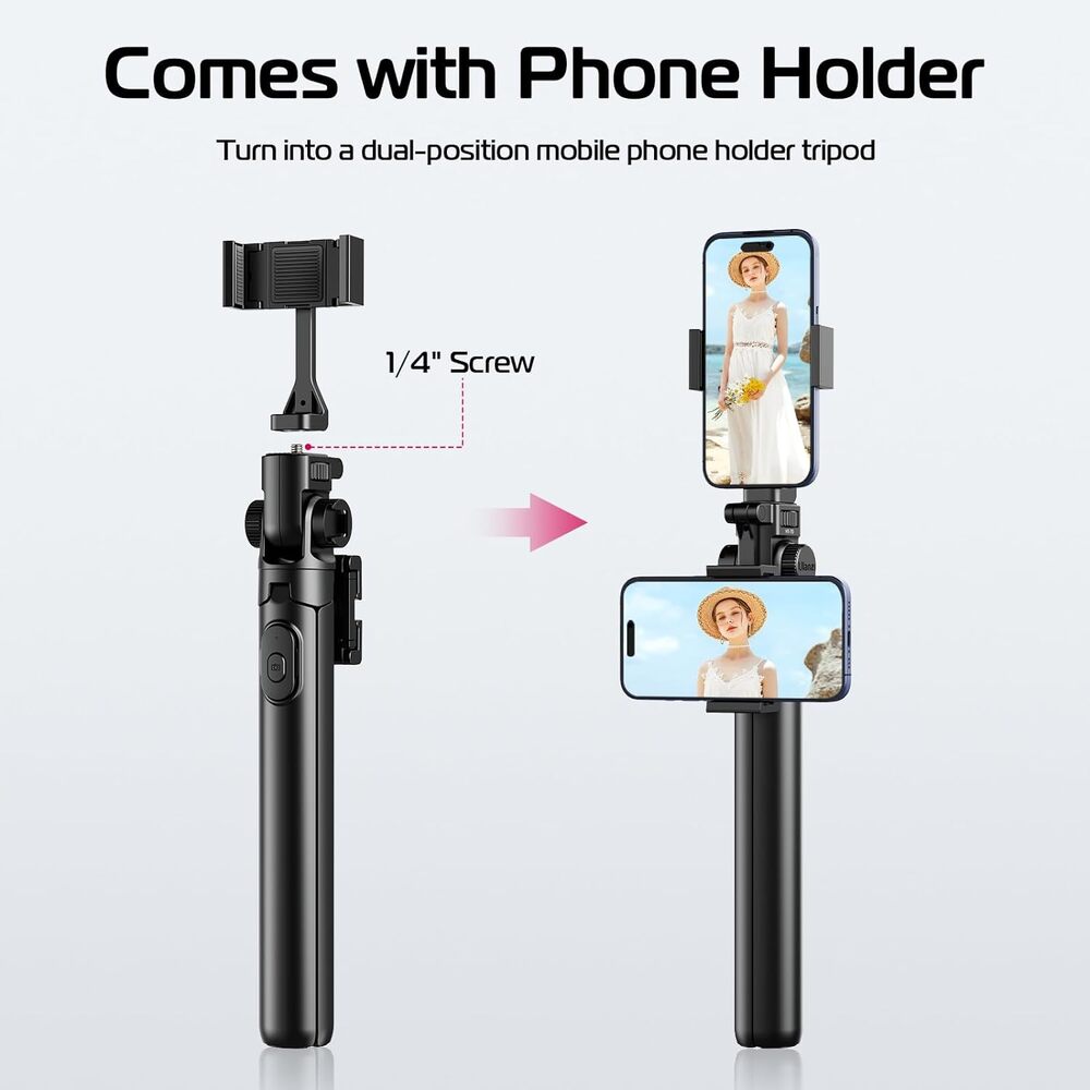 Ulanzi MT-70 Extendable Phone and Action Camera Tripod