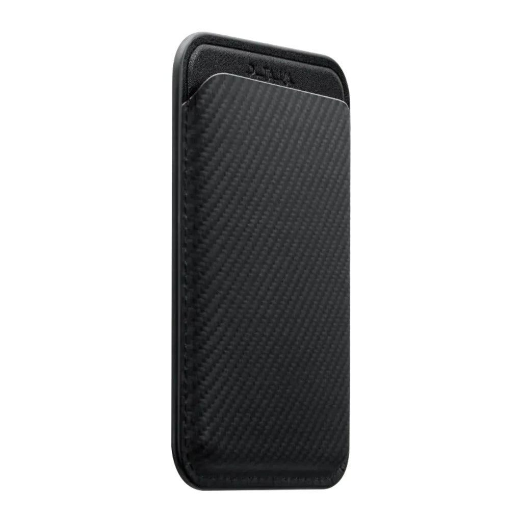 Pitaka MagSafe Woven Wallet Black/Grey