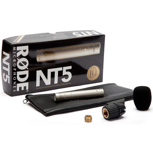 RODE NT5 Small-Diaphragm Condenser Microphones (Matched Pair)