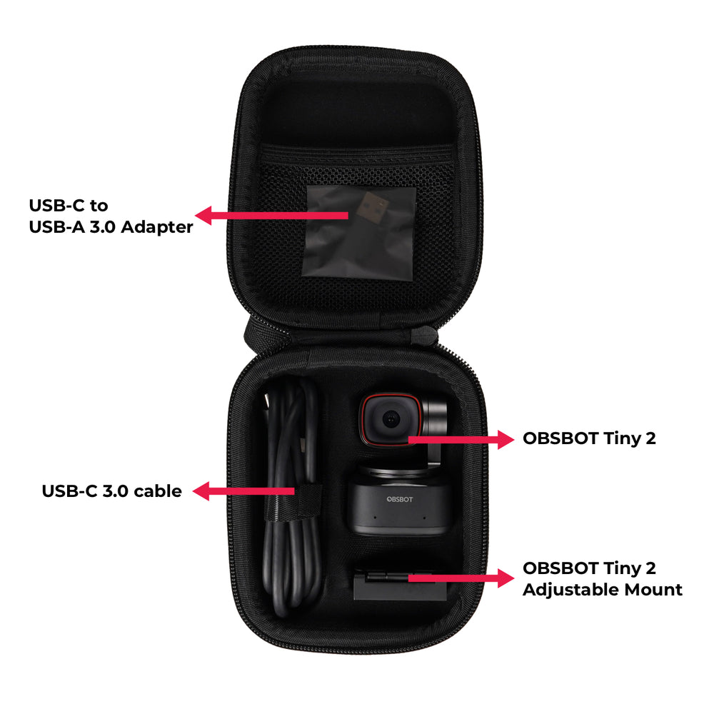 OBSBOT Tiny 2 Carry Case - Case Only